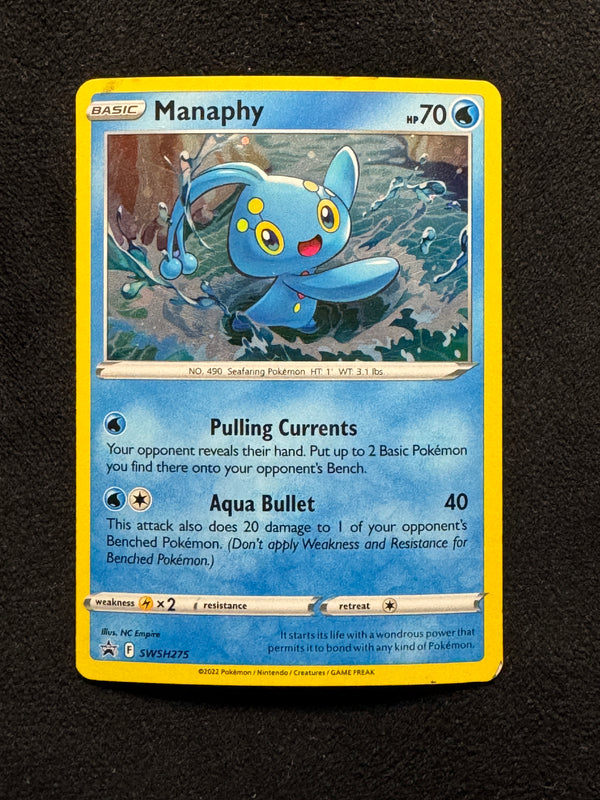 SWSH275 Manaphy SWSH Black Star Promos Promo Near Mint