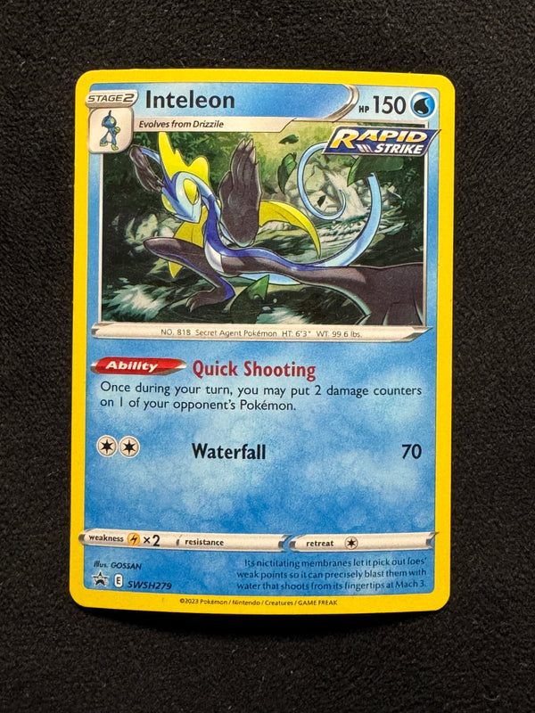SWSH279 Inteleon SWSH Black Star Promos Promo Near Mint