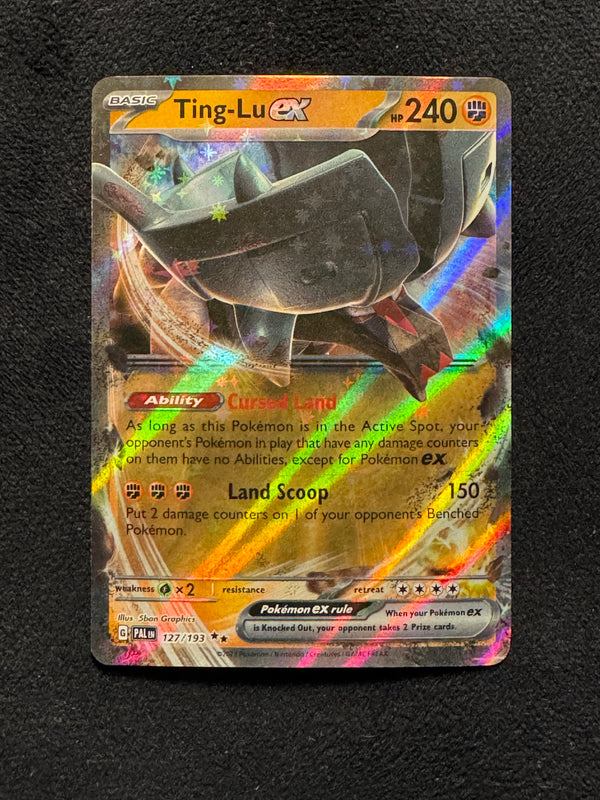 127 Ting-Lu ex Paldea Evolved Double Rare Near Mint