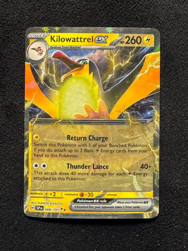 068 Kilowattrel ex Surging Sparks Double Rare Near Mint