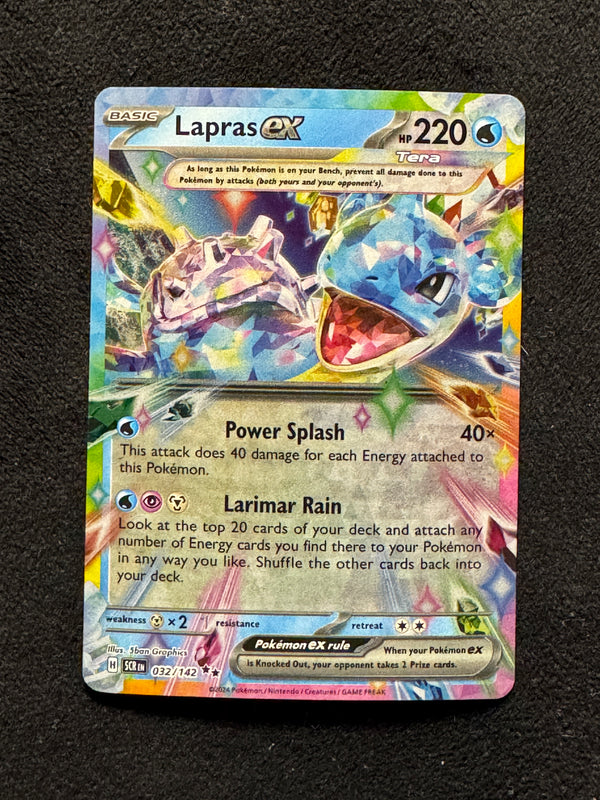 032 Lapras ex Stellar Crown Double Rare Near Mint