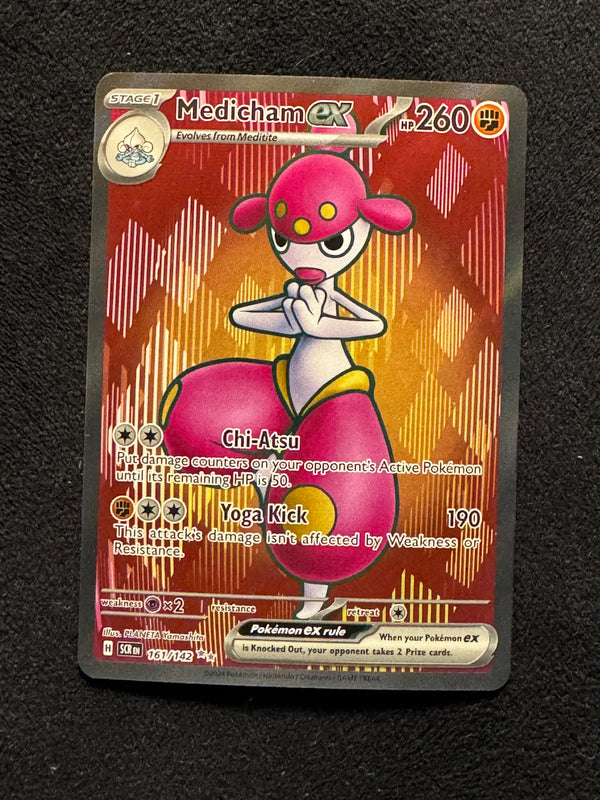 161 Medicham ex Stellar Crown Ultra Rare Near Mint