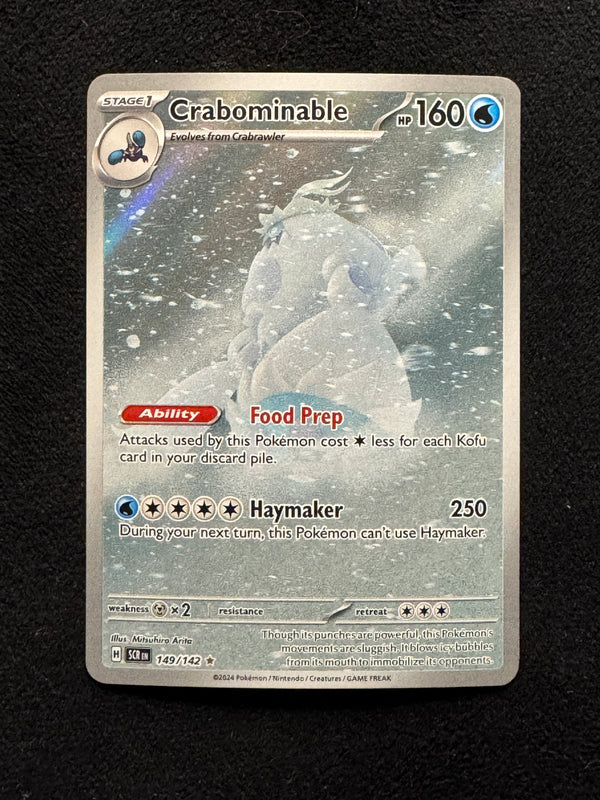 149 Crabominable Stellar Crown Illustration Rare Near Mint