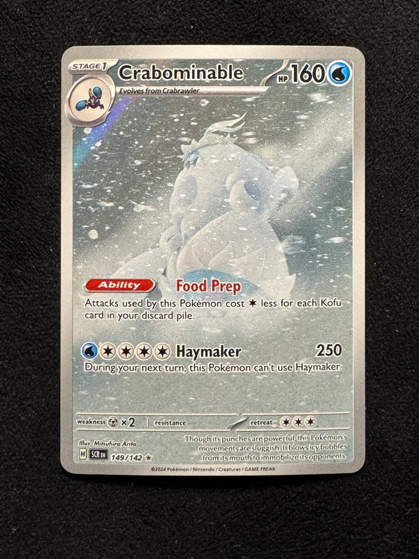 149 Crabominable Stellar Crown Illustration Rare NM