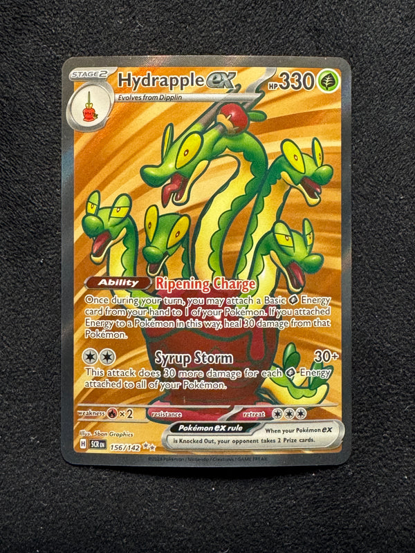 156 Hydrapple ex Stellar Crown Ultra Rare Near Mint