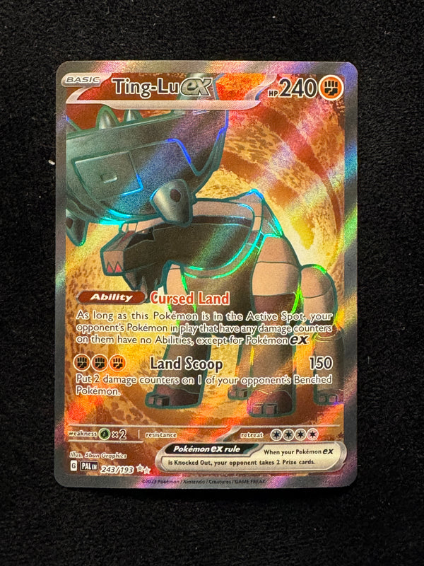 243 Ting-Lu ex Paldea Evolved Ultra Rare Near Mint