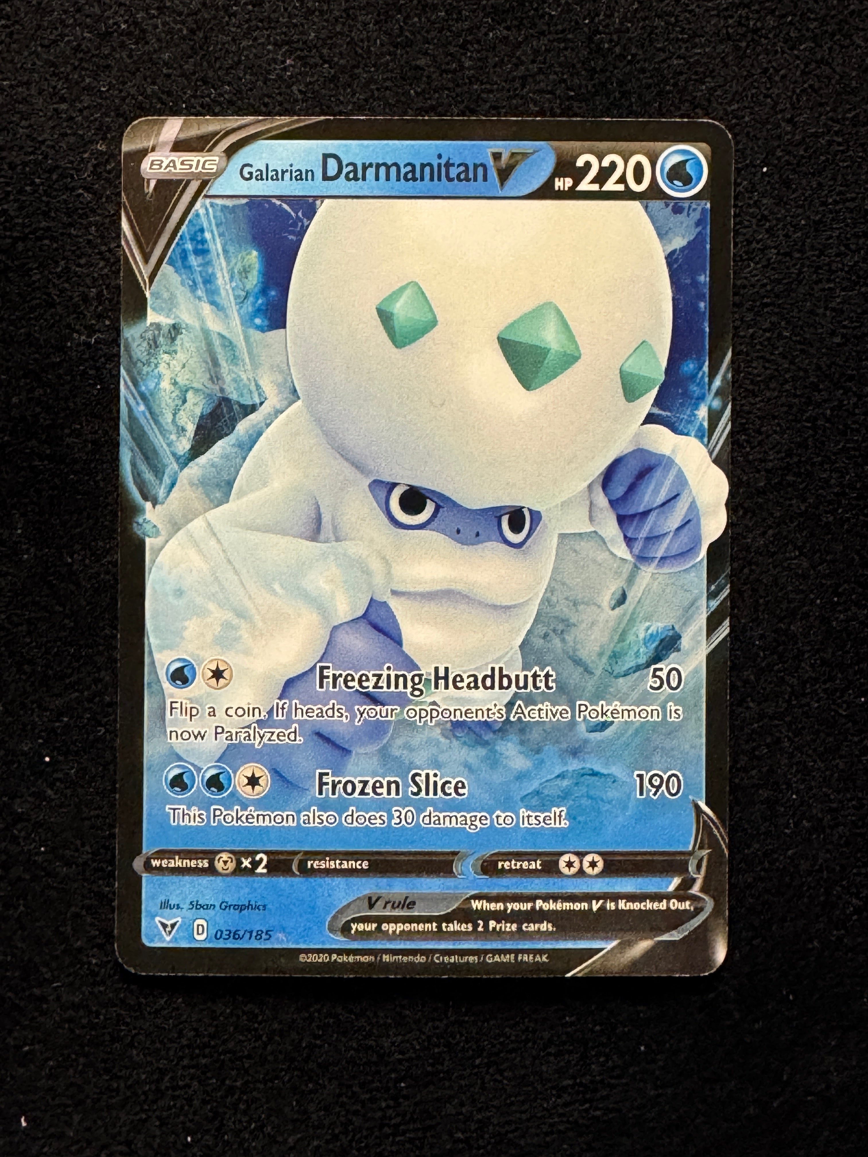 036 Galarian Darmanitan V Vivid Voltage Holo Rare V Near Mint k0s Card Shop 036 Galarian Darmanitan V Vivid Voltage Holo Rare V Near Mint k0s Card Shop