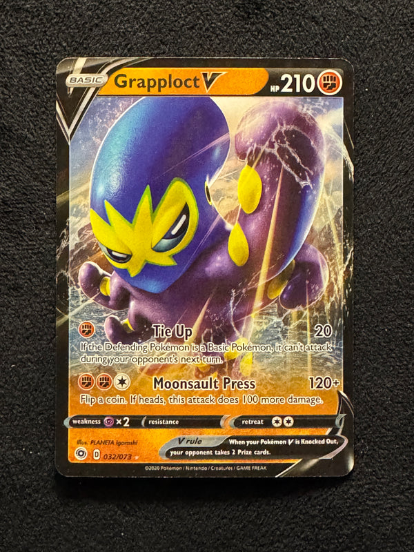 032 Grapploct V Champion's Path Holo Rare V Near Mint