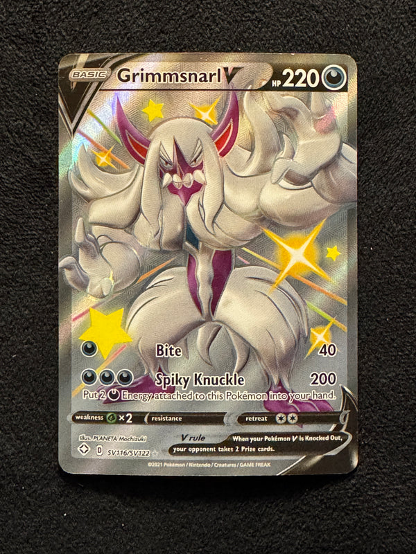 SV116 Grimmsnarl V Shining Fates Shiny Rare V Near Mint