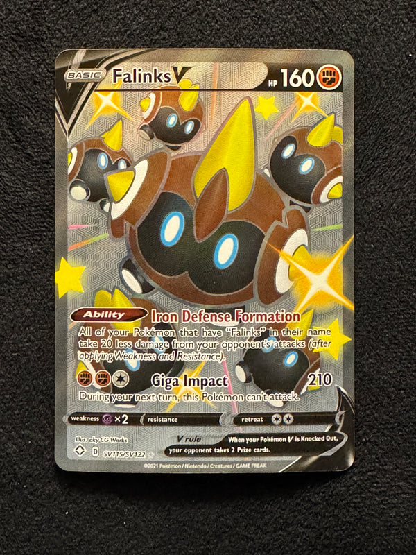 SV115 Falinks V Shining Fates Shiny Rare V Near Mint
