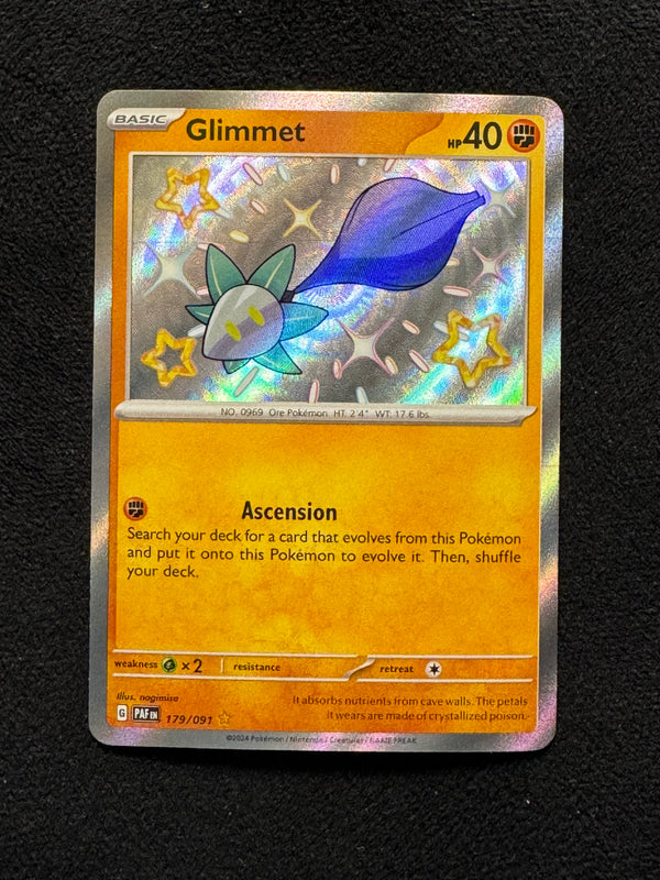 179 Glimmet Paldean Fates Shiny Rare Near Mint