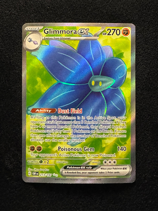 213 Glimmora ex Obsidian Flames Ultra Rare Near Mint