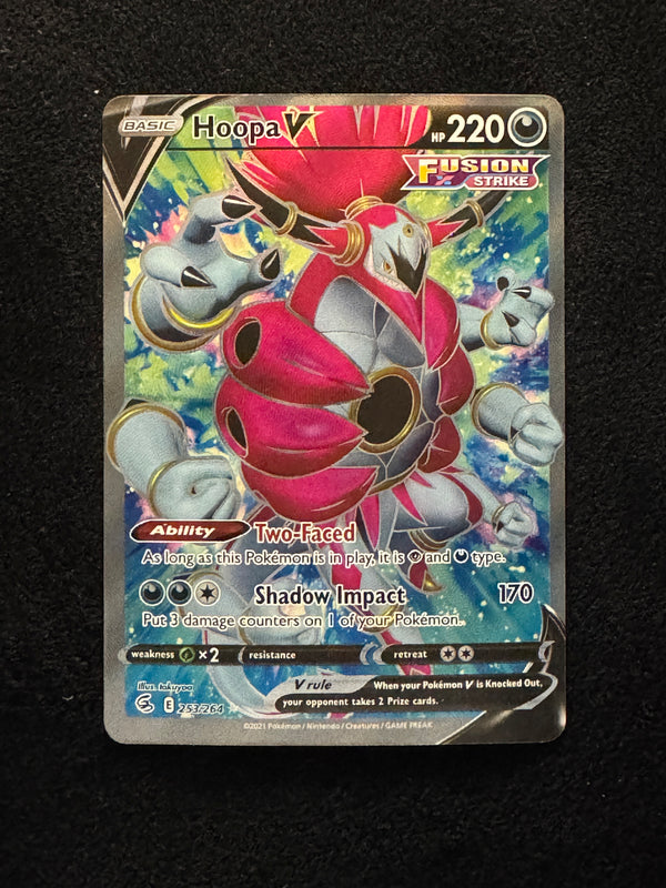 253 Hoopa V Fusion Strike Rare Ultra NM