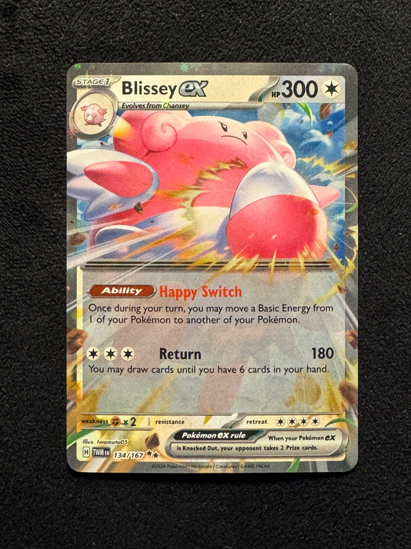 134 Blissey ex Twilight Masquerade Double Rare NM
