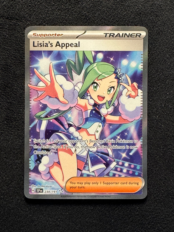 234 Lisia's Appeal Surging Sparks Ultra Rare Near Mint