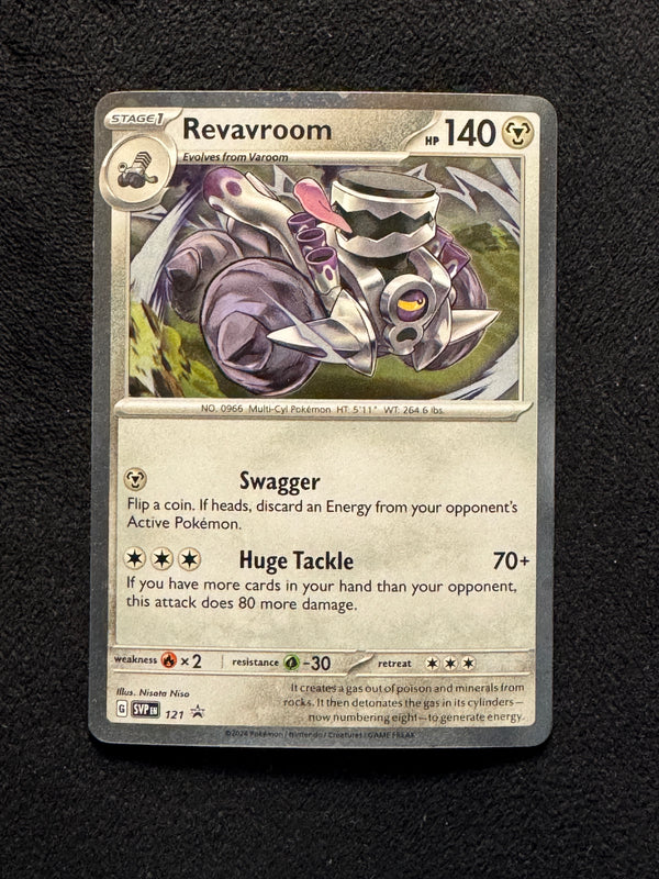 121 Revavroom SV Black Star Promos Promo Near Mint