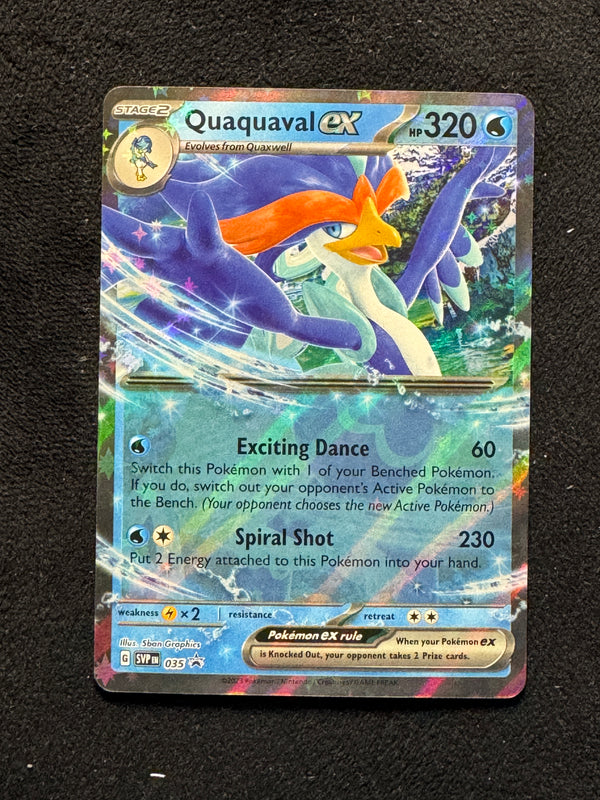 035 Quaquaval ex SV Black Star Promos Promo Near Mint