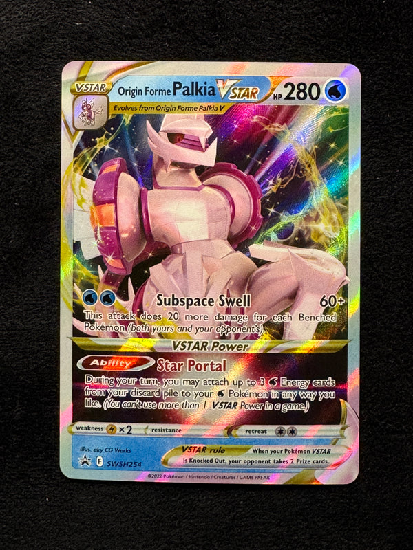 SWSH254 Origin Forme Palkia VSTAR SWSH Black Star Promos Promo Near Mint