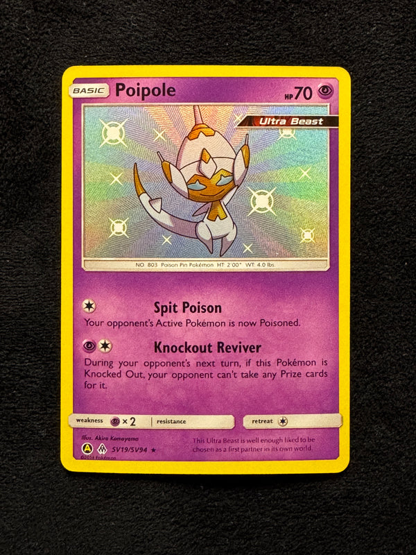 SV19 Poipole Hidden Fates Rare Shiny Near Mint