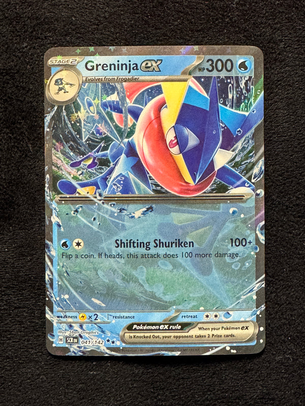 041 Greninja ex Stellar Crown Double Rare Near Mint