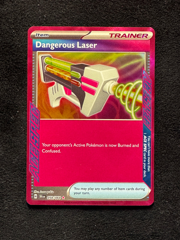 058 Dangerous Laser Shrouded Fable Ace Spec Near Mint
