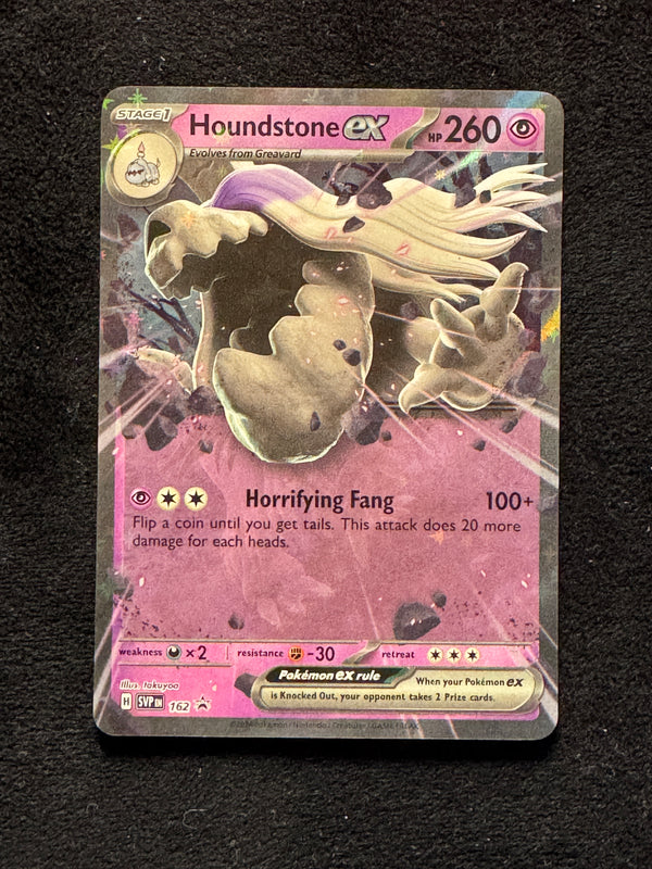 162 Houndstone ex SV Black Star Promos Promo Near Mint