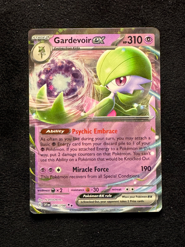 086 Gardevoir ex Scarlet & Violet Double Rare Near Mint
