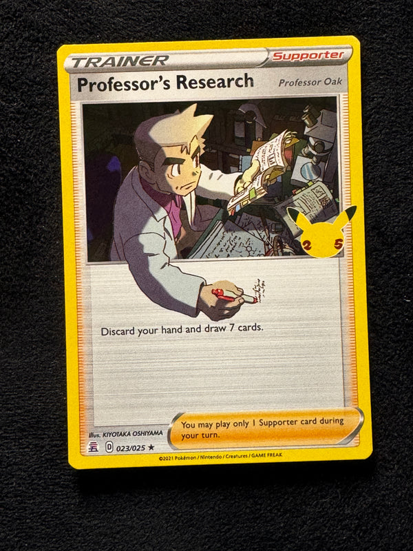 023 Professor's Research Celebrations Rare Holo Near Mint