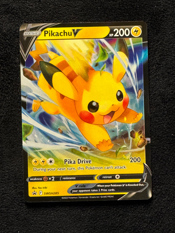 SWSH285 Pikachu V SWSH Black Star Promos Promo Near Mint