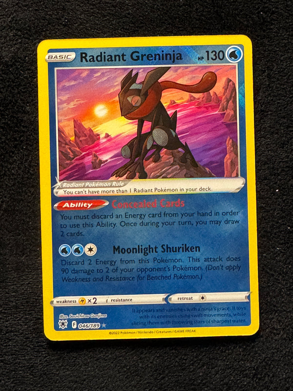 046 Radiant Greninja Astral Radiance Radiant Rare Near Mint