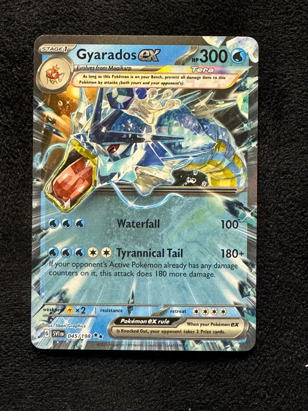 045 Gyarados ex Scarlet & Violet Double Rare Near Mint