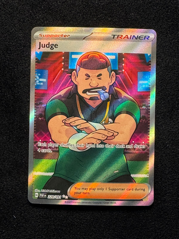 228 Judge Paldean Fates Ultra Rare Near Mint
