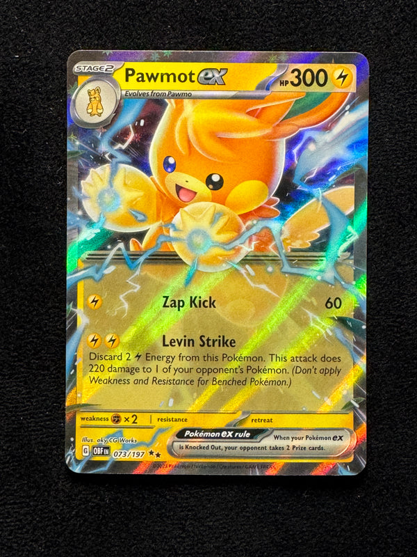 073 Pawmot ex Obsidian Flames Double Rare Near Mint