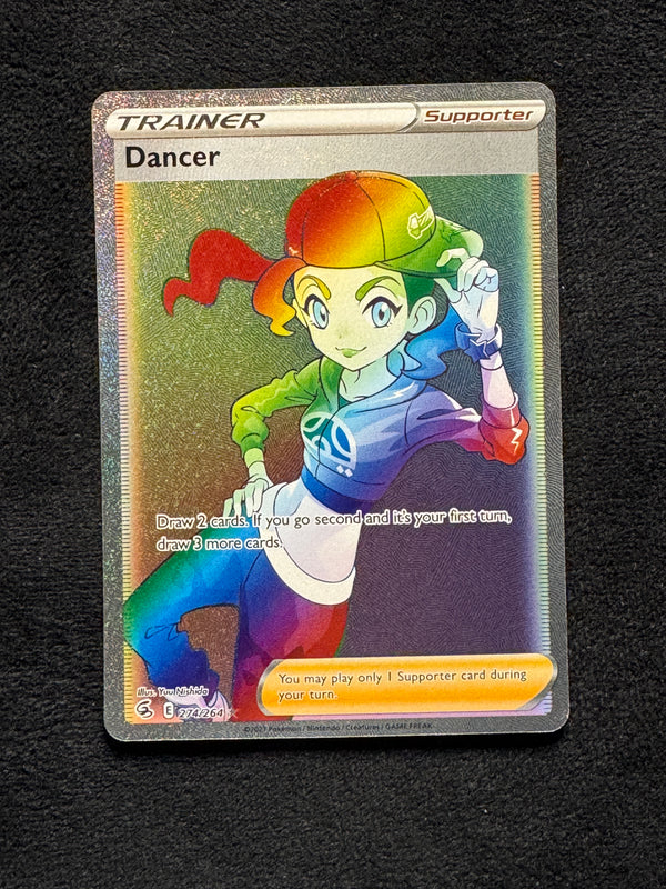274 Dancer Fusion Strike Rare Rainbow Near Mint