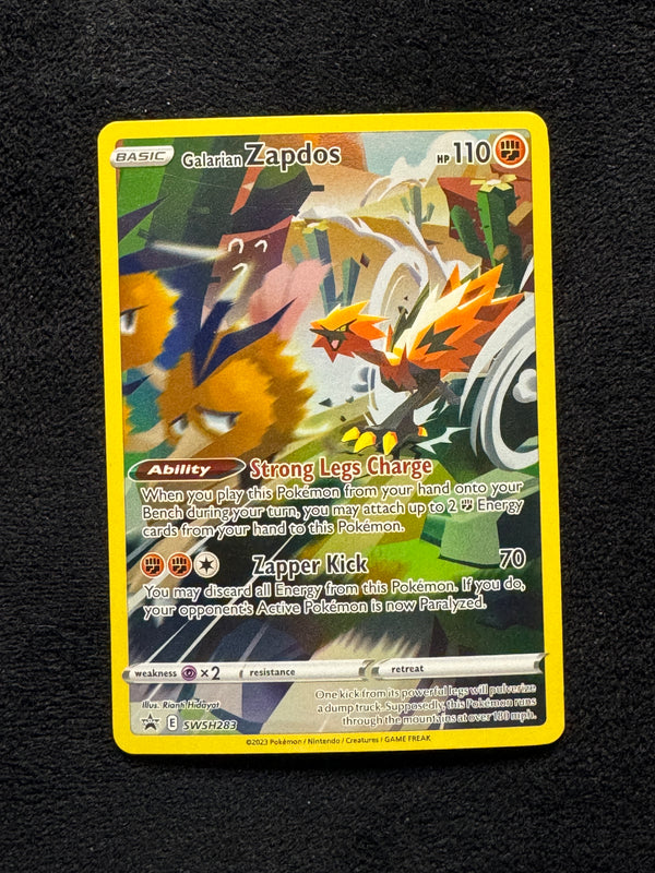 SWSH283 Galarian Zapdos SWSH Black Star Promos Promo Near Mint