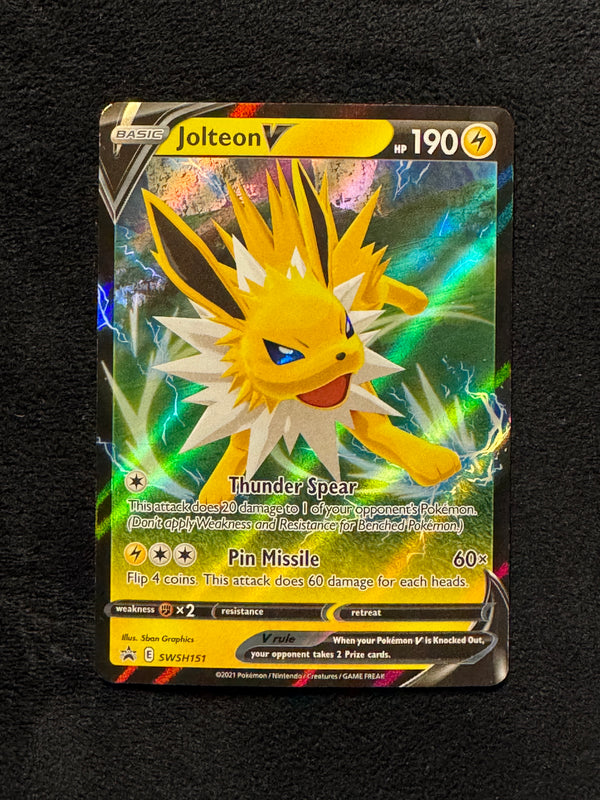 SWSH151 Jolteon V SWSH Black Star Promos Promo Near Mint
