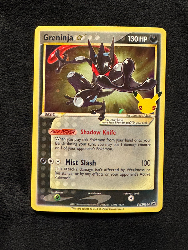 SWSH144 Greninja SWSH Black Star Promos Promo Near Mint