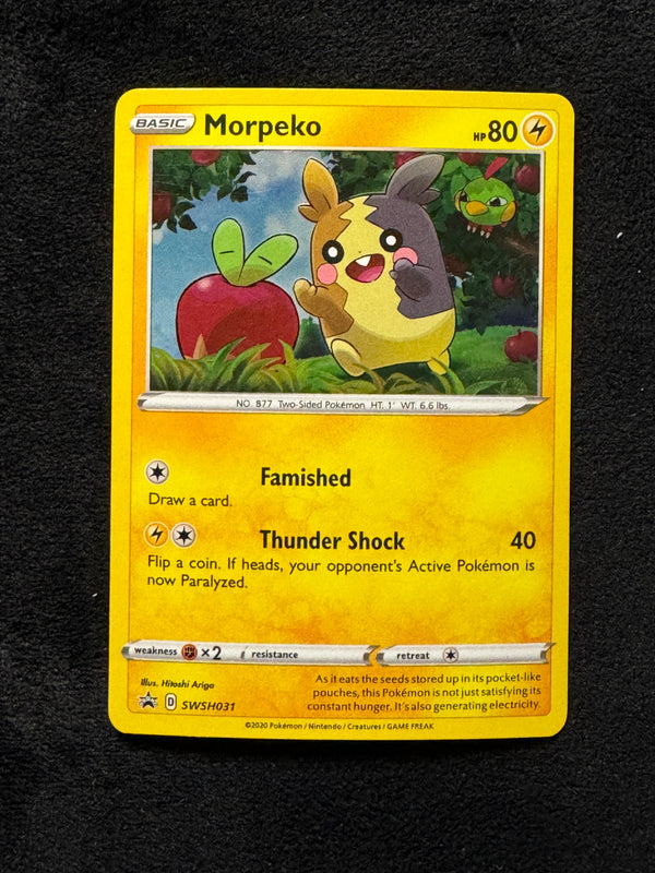 SWSH031 Morpeko SWSH Black Star Promos Promo LP