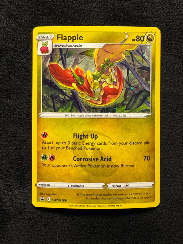 SWSH189 Flapple SWSH Black Star Promos Promo Near Mint