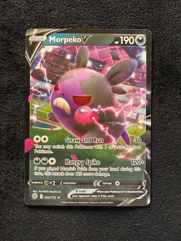 095 Morpeko V Brilliant Stars Holo Rare V Near Mint