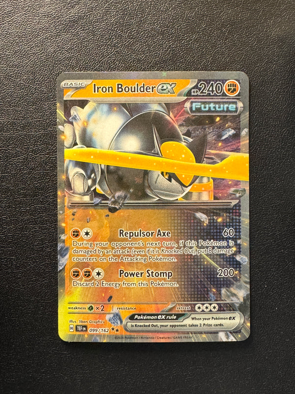 099 Iron Boulder ex Temporal Forces Double Rare Near Mint