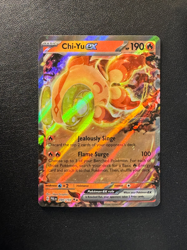 040 Chi-Yu ex Paldea Evolved Double Rare Near Mint