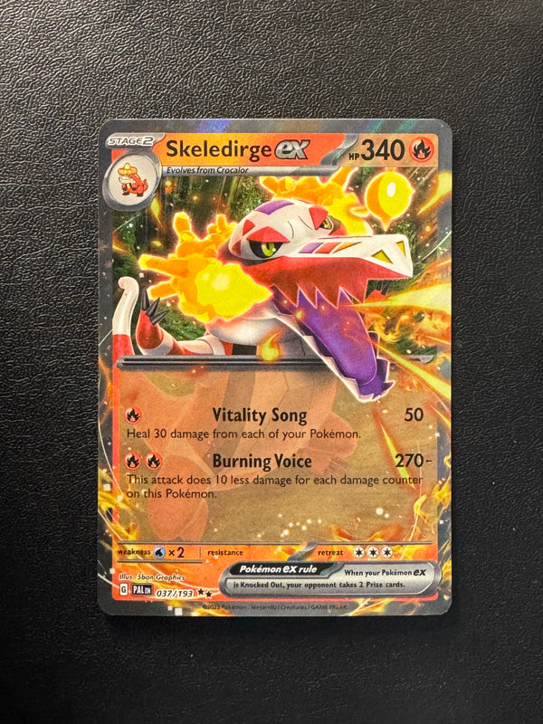037 Skeledirge ex Paldea Evolved Double Rare Near Mint