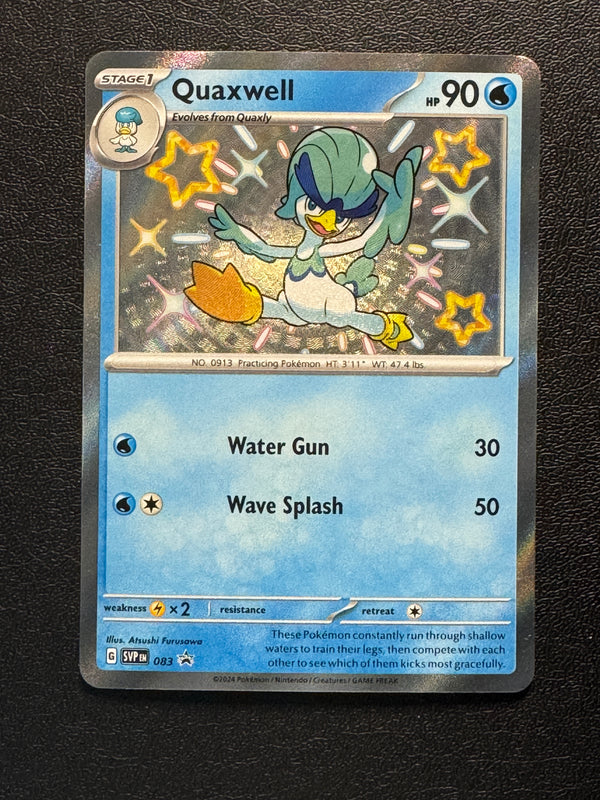083 Quaxwell SV Black Star Promos Promo Near Mint