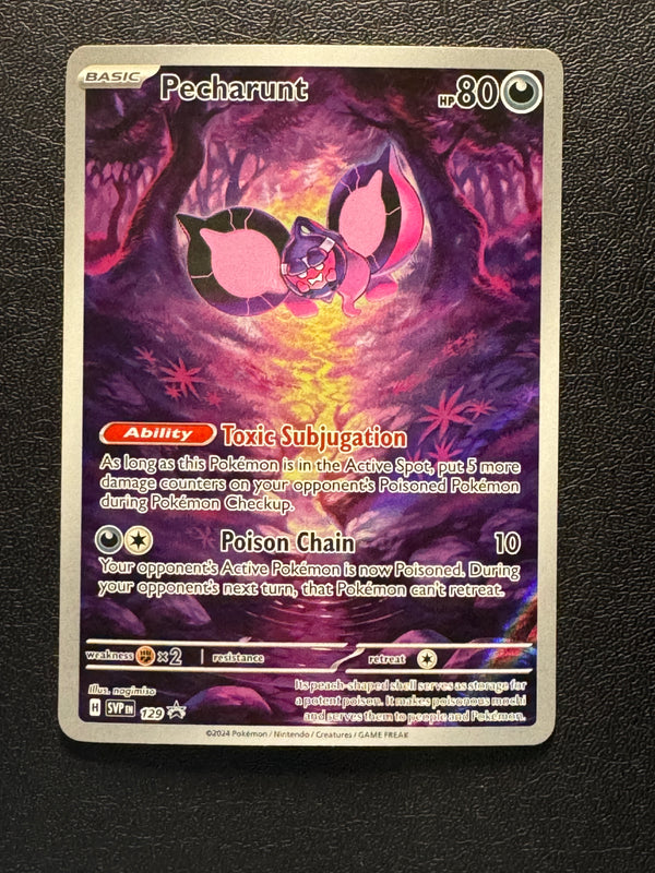 129 Pecharunt SV Black Star Promos Promo Near Mint