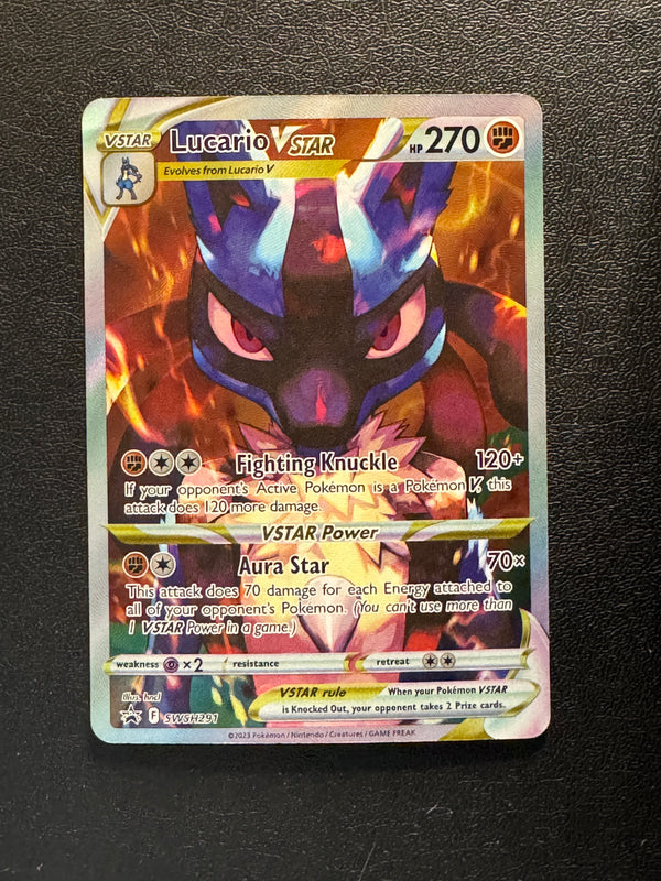 SWSH291 Lucario VSTAR SWSH Black Star Promos Promo NM