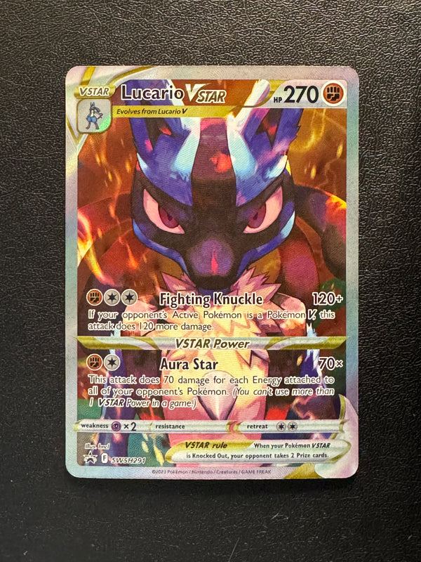 SWSH291 Lucario VSTAR SWSH Black Star Promos Promo NM