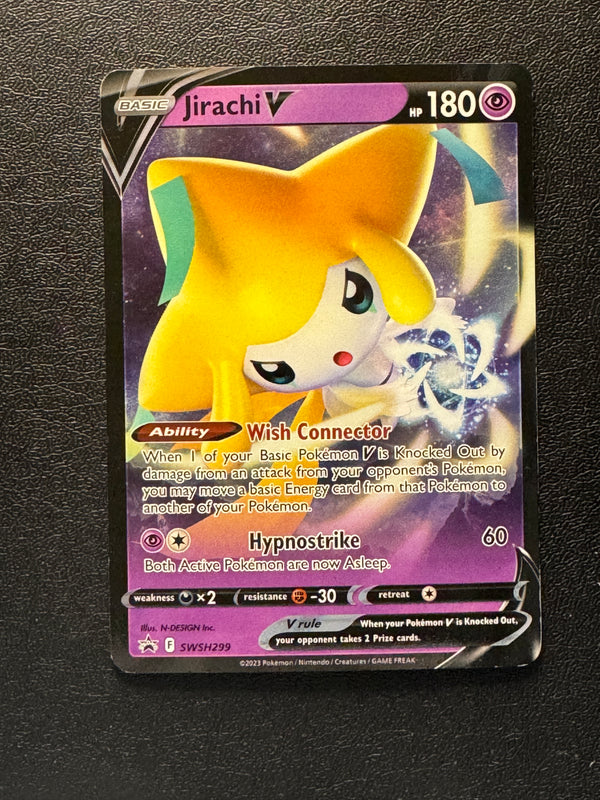 SWSH299 Jirachi V SWSH Black Star Promos Promo Near Mint