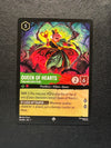 095 Queen of Hearts - Unpredictable Bully Archazia's Island Super Rare Near Mint