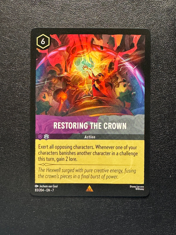 083 Restoring the Crown Archazia's Island Rare Near Mint